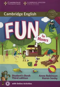 Fun for Movers Student's Book + Online - Outlet - Anne Robinson, Karen Saxby