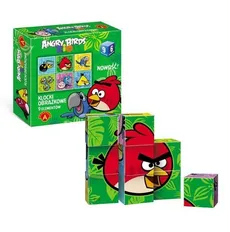 Klocki obrazkowe 9 Angry Birds Rio
