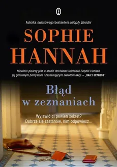 Błąd w zeznaniach - Outlet - Sophie Hannah