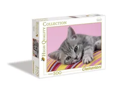 Puzzle Grey Kitten 500