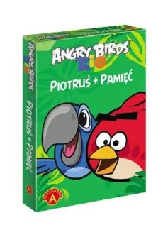 Karty Piotruś + Pamięć Angry Birds - Outlet