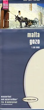 Malta Gozo mapa 1:50 000