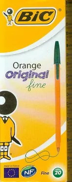 Długopis Orange Original Zielony Pudełko 20 sztuk