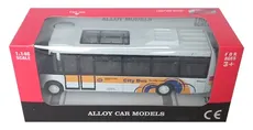 Alloy Models Autobus turystyczny światło/dźwięk biały