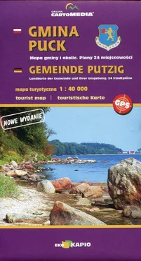 Gmina Puck mapa turystyczna 1:40 000