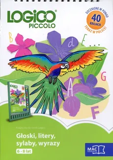 Logico Piccolo 6-8 lat Głoski, litery, sylaby, wyrazy - Outlet