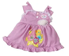 Ubranko dla lalki Baby born Dress & Romper Fioletowa sukienka