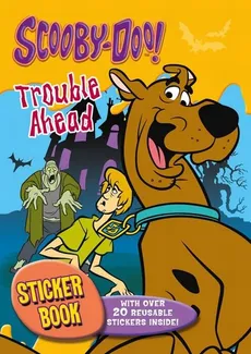 Kolorowanka z naklejkami - Kłopoty. Scooby Doo