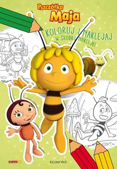 Pszczółka Maja Koloruj i naklejaj - Outlet