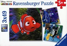 Puzzle Disney Nemo i przyjaciele 3x49