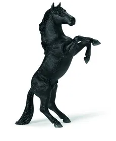 Mustang ogier stojący dęba czarny