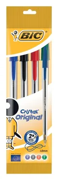 Długopis Cristal Original mix kolorów 4 sztuki