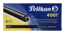 Naboje długie Pelikan 4001 GTP/5 czarne 5 sztuk - Outlet