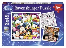 Puzzle Klasyczny Disney 3x49