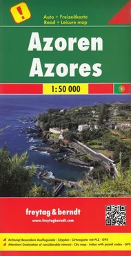 Azory mapa 1:50 000