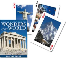 Karty do gry Piatnik 1 talia Cuda świata Acropolis