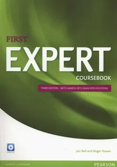 First Expert Coursebook + CD - Jan Bell, Roger Gower