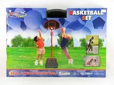 Koszykówka 190cm z piłką 18 cm oraz pompką