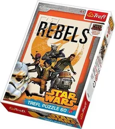 Puzzle 60 Star Wars Wojownicy rebelii