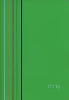 Zeszyt A5 Narcissus Arc w kratkę 80 kartek zielony