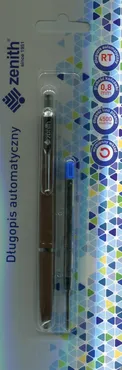 Długopis automatyczny Zenith 7 + wkład oprawa brązowa