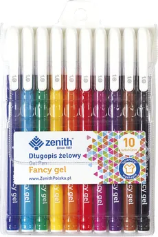 Długopisy żelowe Zenith 10 kolorów