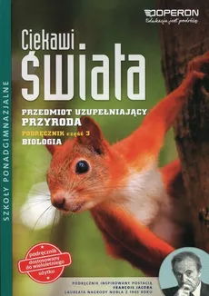 Ciekawi świata Przyroda Biologia Podręcznik Część 3 Przedmiot uzupełniający - Outlet - Agata Duda, Jolanta Holeczek