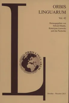 Orbis Linguarum Vol. 42 - Outlet