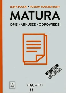Matura Język polski Poziom rozszerzony - Outlet