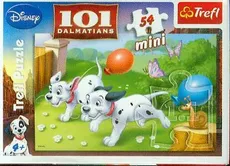 Puzzle mini 54 101 Dalmatyńczyków balony