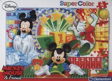 Puzzle ramkowe Myszka Miki Sport 15