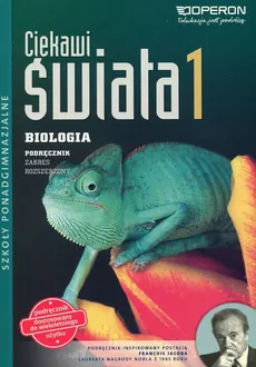 Ciekawi świata Biologia 1 Podręcznik wieloletni Zakres rozszerzony - Outlet - Sebastian Grabowski, Agata Kurek