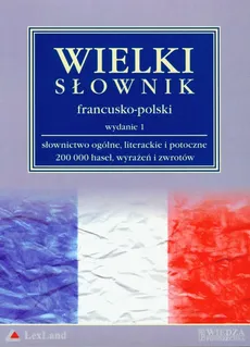 Wielki słownik francusko-polski - Outlet