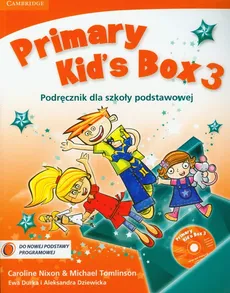 Primary Kid's Box 3 Podręcznik z płytą CD - Caroline Nixon, Michael Tomlinson
