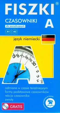 FISZKI język niemiecki Czasowniki A z płytą mini CD