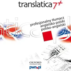 Translatica 7+ Profesjonalny tłumacz angielsko-polski polsko-angielski - Outlet