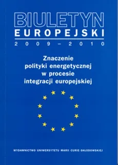 Biuletyn Europejski 2009-2010 - Aleksandra Gawlikowska-Fyk
