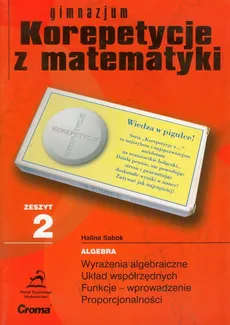 Korepetycje z matematyki Zeszyt 2 - Halina Sabok