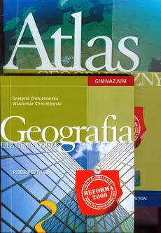Geografia 3 Podręcznik z atlasem - Outlet - Grażyna Chmielewska, Waldemar Chmielewski