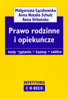 Prawo rodzinne i opiekuńcze - Outlet - Małgorzata Łączkowska, Schulz Anna Natalia, Anna Urbańska
