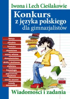 Konkurs z języka polskiego dla gimnazjalistów - Outlet - Iwona Cieślak, Lech Cieślak