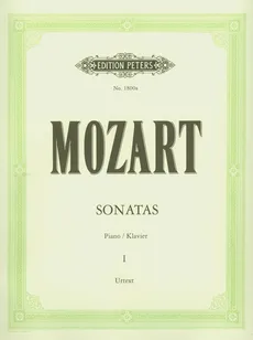 Sonatas I - Mozart Wolfgang Amadeus