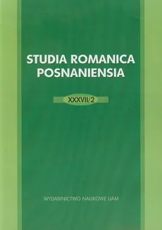 Studia Romanica Posnaniensia XXXVII/2