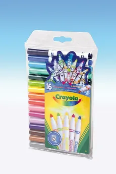 Flamastry Crayola spieralne Mini Supertips 16 sztuk