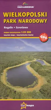 Wielkopolski Park Narodowy mapa turystyczna 1: 25 000