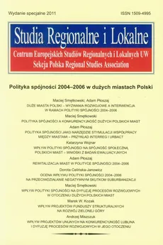 Studia Regionalne i Lokalne Wydanie specjalne 2011 - Outlet