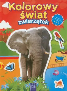 Kolorowy świat zwierzątek Słoń