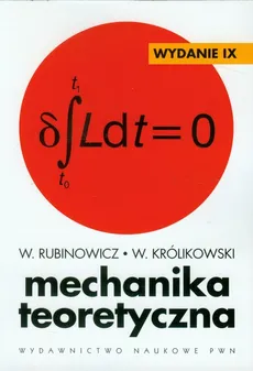 Mechanika teoretyczna - Outlet - W. Królikowski, W. Rubinowicz