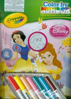 Crayola Kolorowanie po numerach Disney Księżniczki - Outlet