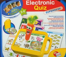 Baby genius Electronic Quiz walizka niebieska